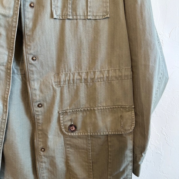 Merona Olive Green Jacket Sz Small - Picture 4 of 10